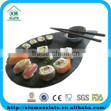 food safe contact slate sushi plate for restaurant                        
                                                Quality Choice