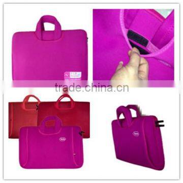 Soft Felt 12 Inch Neoprene PAD Handbag Waterproof Laptop Zipper Handbag Panel Bag