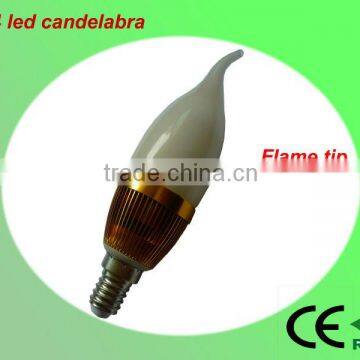 E14 E27 warm white milky round led candelabra bulbs , Dimmable