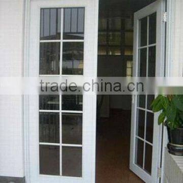 pvc opening door and pvc balcony door and upvc door with grill