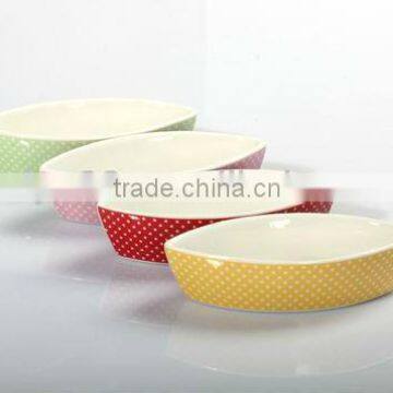 Ceramic Snack Dish Boat Shape, Little Ship Bowl