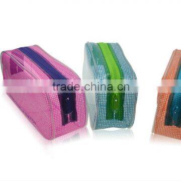 Custom Printed Ziplock PVC Makeup Case Cosmetic Bag photo-2