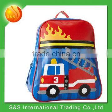 Little boy new design hot selling cute cartoon school bag