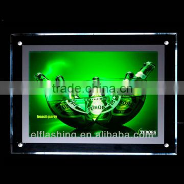 Arcylic frame good lighting led lighting box