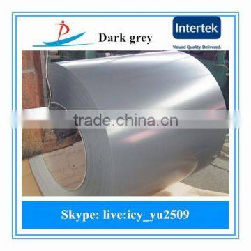 Lowest price with highest quality RAL7042/dark grey prepainted galvanized steel coil/ppgi steel coils/ppgl coils made in China