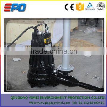 submersible water jet aerator applied in wastewater aerating tank