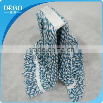 Candy Striped Laundrable Tufted Dust Mop Wet Mop Head photo-2