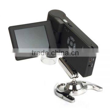 5MP 1000x with Card slot Student LCD microscope with 3 inches LCD screen