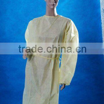 disposable isolation Gown