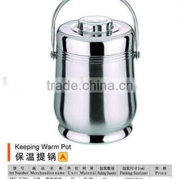 Keeping warm pot