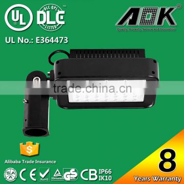 DLC UL TUV Approval LED Parking Lot Lighting Retrofit 80W with Sensor With TM21 Report 62000 Hours Lifespan