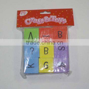 LETTER FOAM DICE / EVA DICE