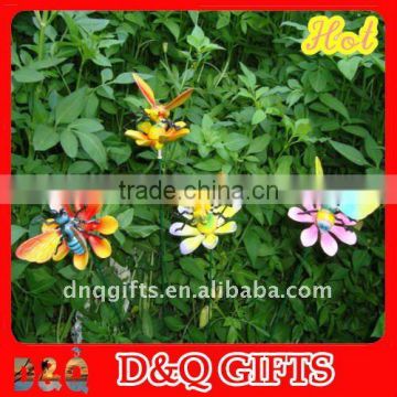 plastic butterfly garden stake