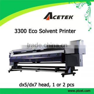 dx5 print head eco solvent printer for outdoor advertising printing machine