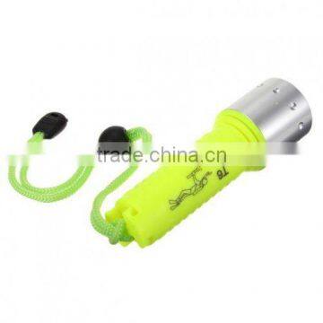 diving lamp XM-L T6 LED 500 Lm Diving Flashlight Torch Waterproof Light Wrist lights