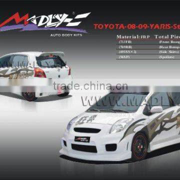 Fiberglass body kits for 08-09-YARIS