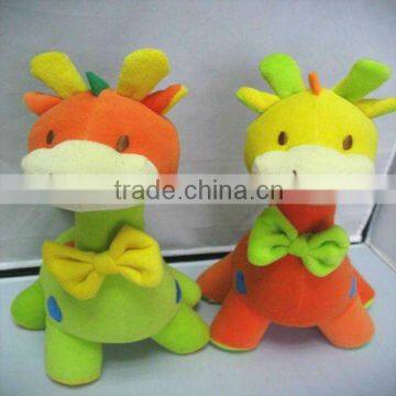 Cute Orange Plush Giraffe For Baby