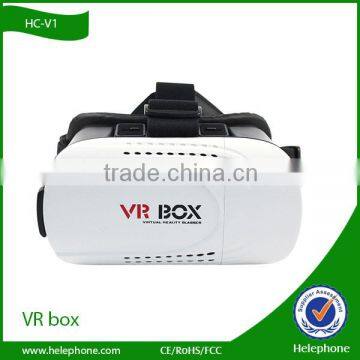 HC-V1 2016 HD 3D VR BOX 3.0 Virtual Reality Glasses 3D VR Headsets Helmet with Bluetooth Remote Controller