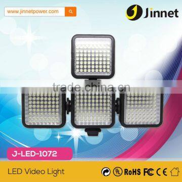 LED-1072 72pcs LEDs 4w Video Shooting LED Video Lights 5000K 6000K 3200K China