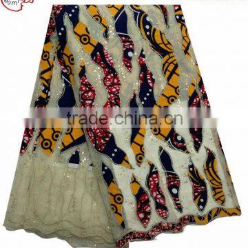 CL7568 2016 Chowleedee High Quality Top Fashion Latest Design Wax Lace photo-2