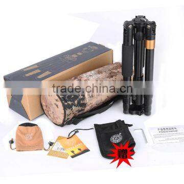 QZSD-Q278 Pro Portable Tripod Monopod Ultra Aluminium Q666 For SLR Camera Traveling Kamerastativ Photo Studio Accessories photo-5