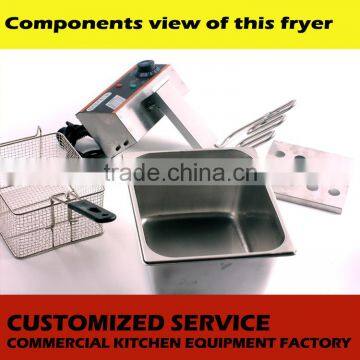 Cooking Equipment for Home and Commercial Stainless Steel Electric Fryer photo-3