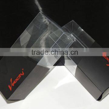 clear plastic packing folding box