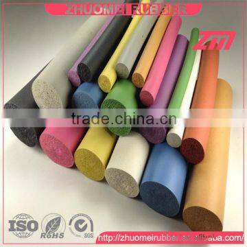 o shape sponge silicone rubber profile