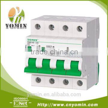 Manufacturer New Type FG65-63 MCB 1P 2P 3P 4P , Miniature Circuit Breaker /