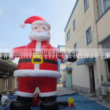 inflatable santa/outdoor inflatable santa for advertising/chrismas santa