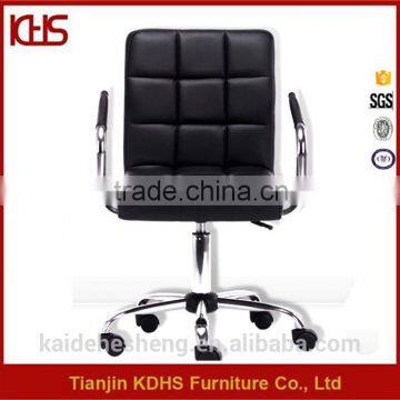 leather black aluminium base adjustable arms modern office chairs