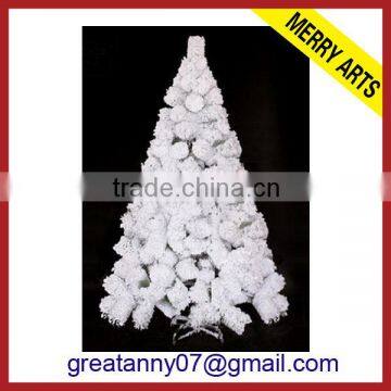 alibaba wholesale artificial falling snow xmas tree snow needle pine christmas tree made in china