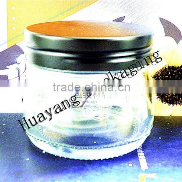 glass jars for honey skin cream cosmetic glass jar glass dessert jar