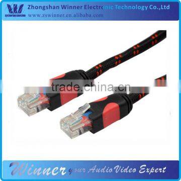 High quality double color cat6 utp cable ,4 Pair network cable