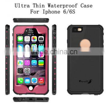 Amazon Hot Selling IPX8 Waterproof Phone Cases for Iphone 6/6S, OEM Customize Your Logo