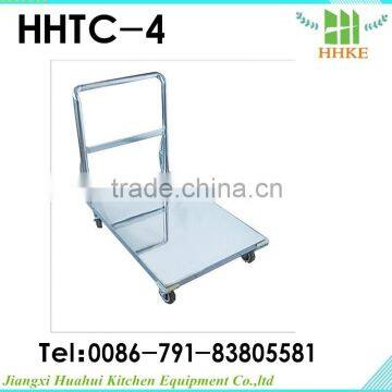 stainless steel flat panel cart