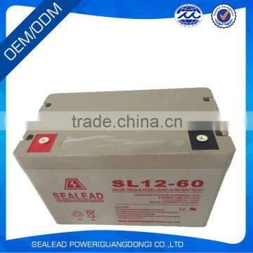 Best Quality OEM12v 60AH VRLA battery for solar power system