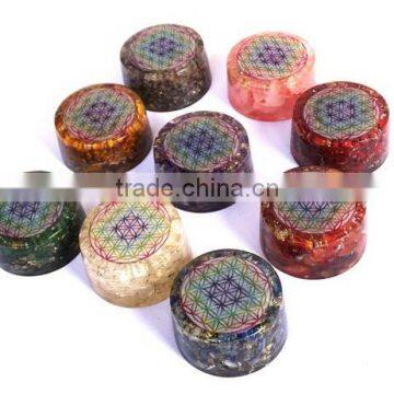 Orgone Tower Buster Set : Flower Of Life Chakra Set