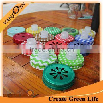 Decorate 70mm Tinplate Lids For Mason Jar photo-4