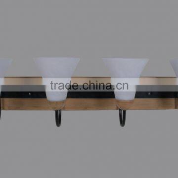 2014 Three Light Wooden Wall Lamp/ Light Fixtures for Bedroom photo-2