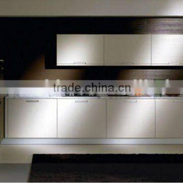 Modern lacquer kitchen cabinet with simple design