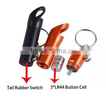 Free Printing Own Logo 3 LEDs Bottle Opener Keychain Light Promotional Keyring Gift Quality Choice photo-5