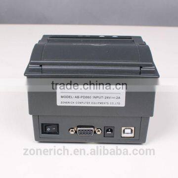 Shop Cashier System Desktop Printer Thermal Printer AB-PD860 From ZONERICH photo-5