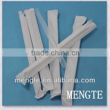 paper wrapped short jumbo drinking straw