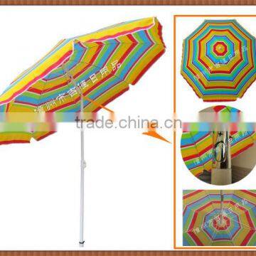 SBU-180RB fashion style with tilt promotional stripe umbrella