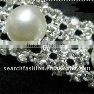 apparel accessories of rhinestones banding