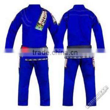 Kimono jiu jitsu JUDO uniform gi student Blue color