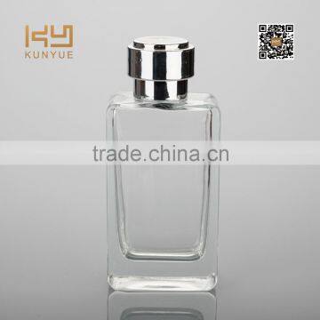 100ml rectangle glass perfume bottle/customized your own perfume bottle