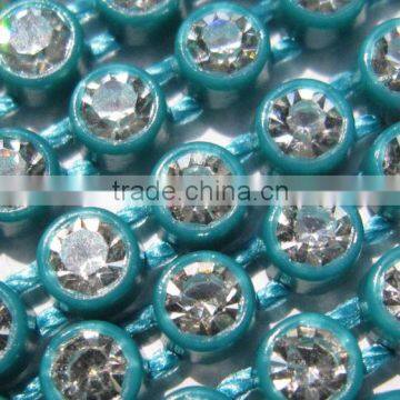 SS6 crystal rhinestone banding