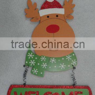 HANGING WELCOME SIGN FOR CHRISTMAS